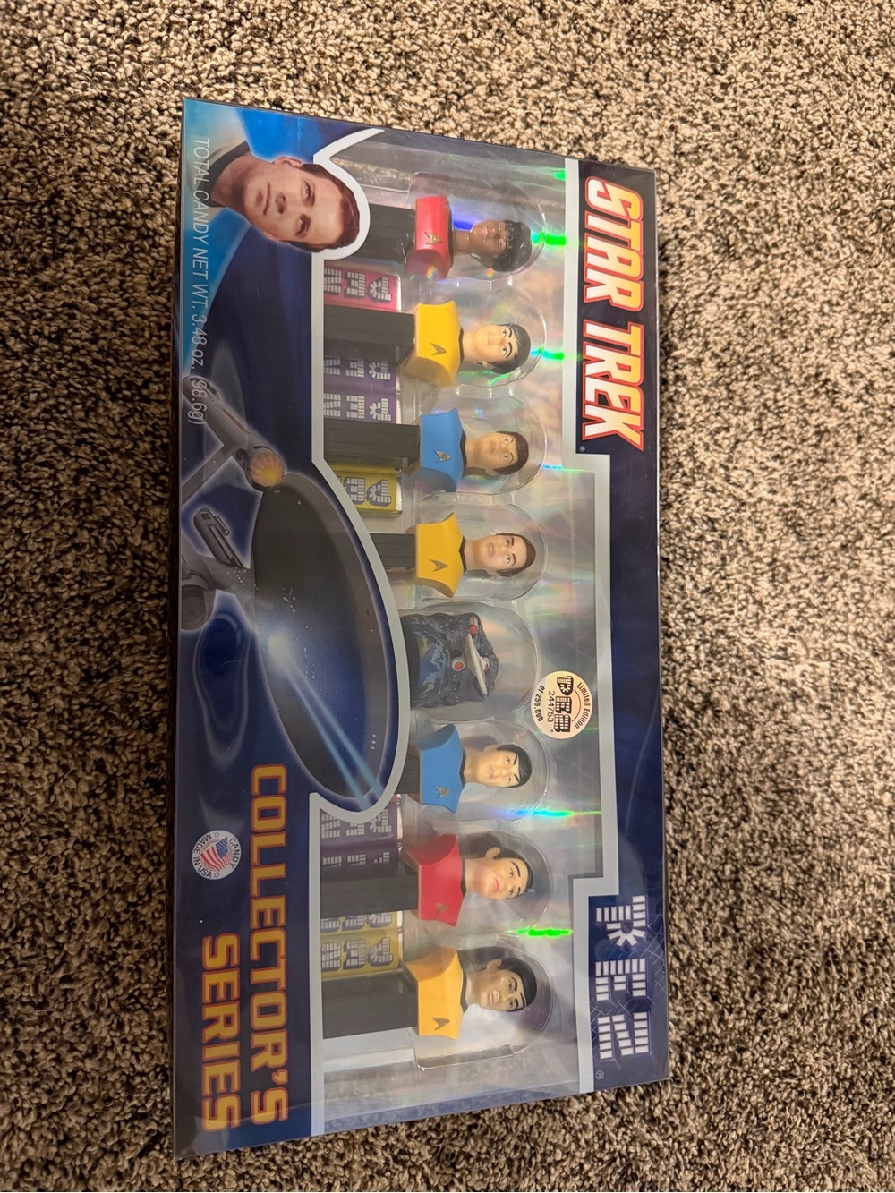 Star Trek Collector's Series PEZ Dispenser Set - Multi-Color